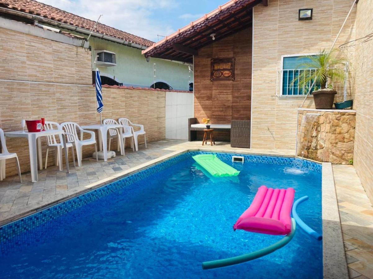 Villa Casa Moderna E Aconchegante Com Opcao De Piscina Aquecida Cobrado A Parte, Area Gourmet Com Churrasqueira Em Deck Coberto, Lareira Na Sala A Apenas 50 Metros Da Praia Praia Grande  Exterior foto