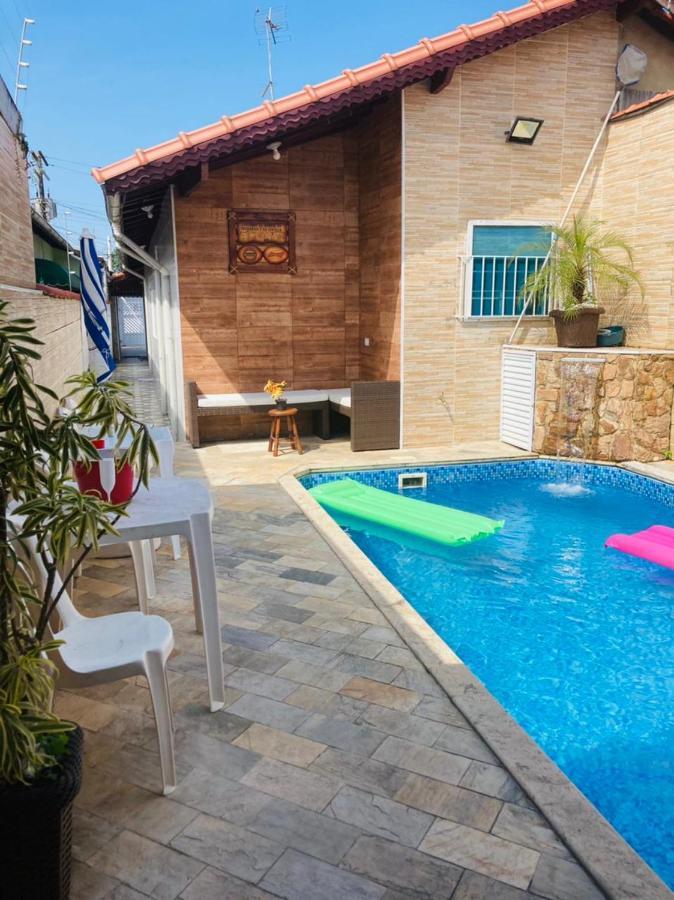 Villa Casa Moderna E Aconchegante Com Opcao De Piscina Aquecida Cobrado A Parte, Area Gourmet Com Churrasqueira Em Deck Coberto, Lareira Na Sala A Apenas 50 Metros Da Praia Praia Grande  Exterior foto